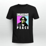 John Lennon Peace Imagine Pastel Image 3 T Shirt