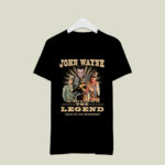 John Wayne The Man The Myth The Legend Signature Thank You For The Memories 3 T Shirt