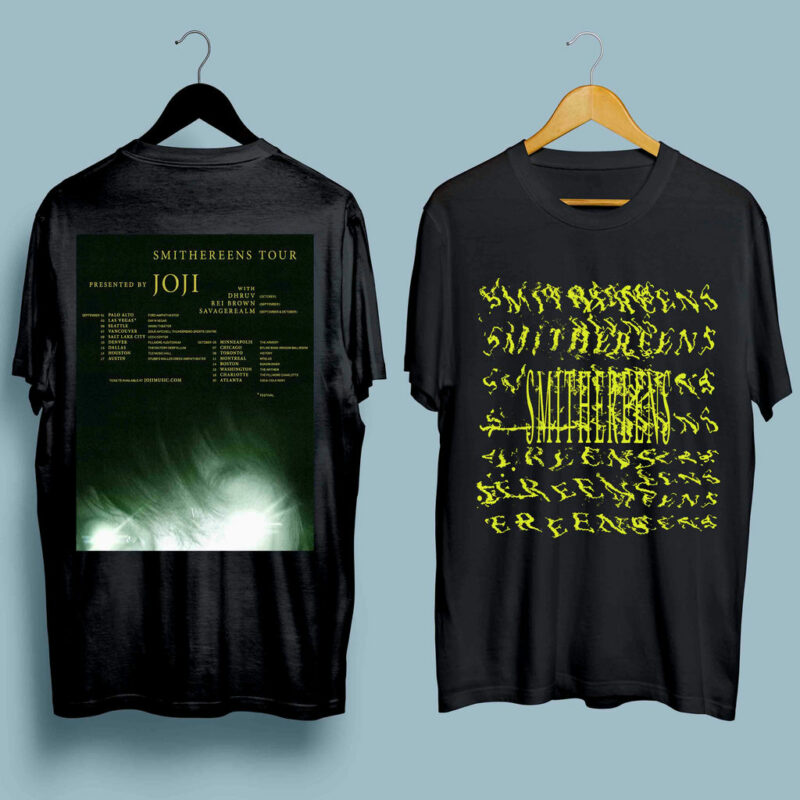 Joji Smithereens Tour Nectar Album Vintage Front 4 T Shirt