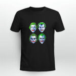 Joker Faces of Insanity 4 T Shirt