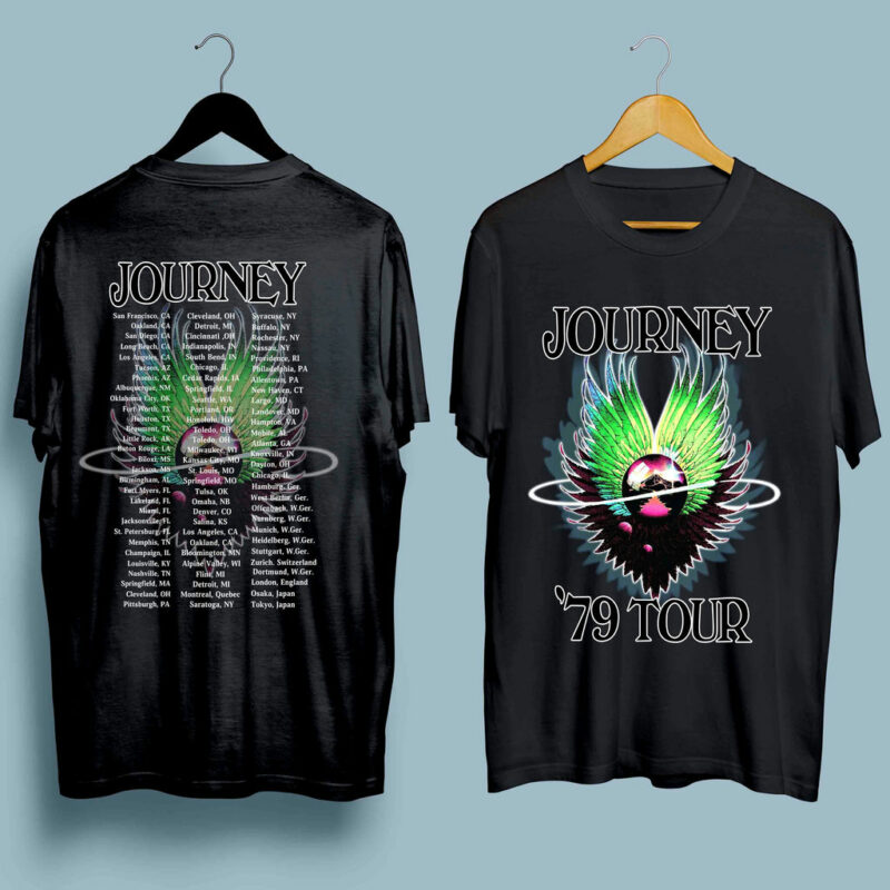 Journey 1979 Tour Front 4 T Shirt