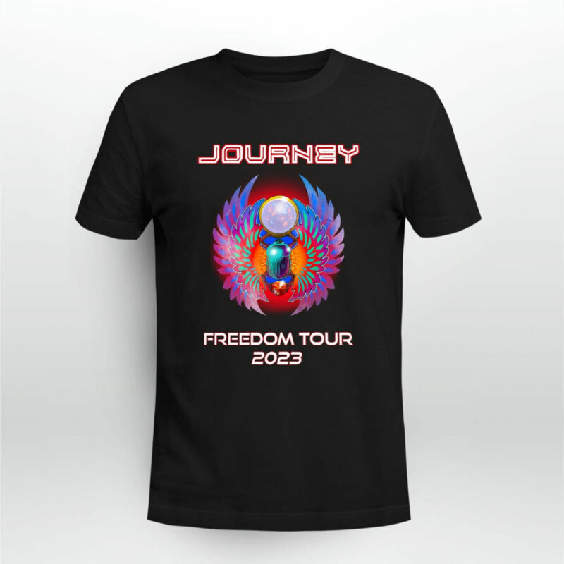 Journey Freedom Tour 2023 Front 4 T Shirt