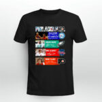 Julius Erving Wilt Chamberlain Reggie White Mike Schmidt Bobby Clarke Signature 2 T Shirt