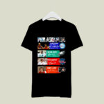 Julius Erving Wilt Chamberlain Reggie White Mike Schmidt Bobby Clarke Signature 4 T Shirt