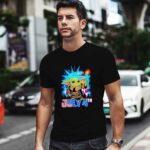 July 4Th Independence Baby Yoda 0 T Shirt
