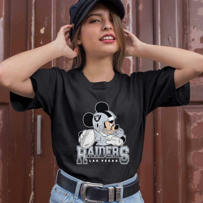 Junk Food Las Vegas Raiders Disney Mickey 0 T Shirt