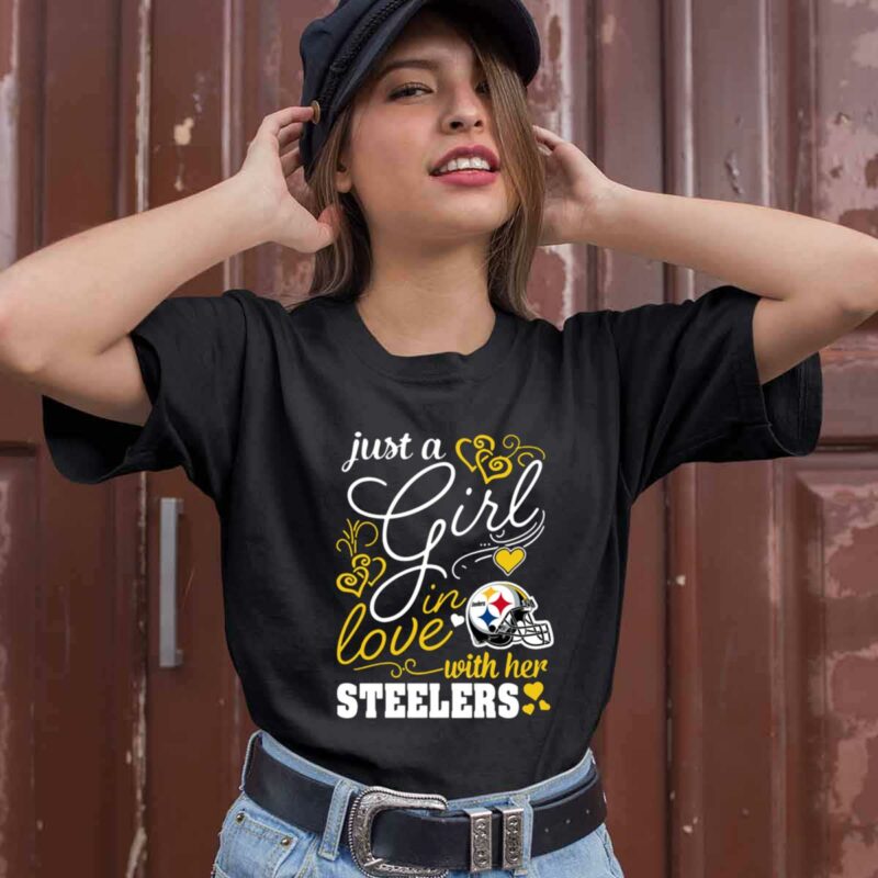 Just A Girl In Love With Her Pittsburgh Steelers 0 T Shirt