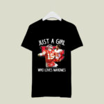 Just A Girl Who Loves Mahomes Kansas City Chiefs 4 T Shirt