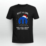 Just A Girl Who Loves Mopar And Christmas 2 T Shirt