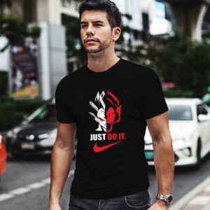 Just Do It Vegeta and Great Ape Dragon Ball Swoosh 0 T Shirt