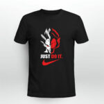 Just Do It Vegeta and Great Ape Dragon Ball Swoosh 3 T Shirt