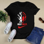 Just Do It Vegeta and Great Ape Dragon Ball Swoosh 4 T Shirt