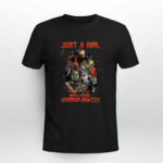 Just a Girl Who Loves Horror Movies Halloween 4 T Shirt
