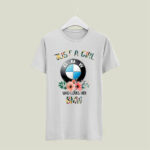 Just a girl who loves her BMW 5 T Shirt