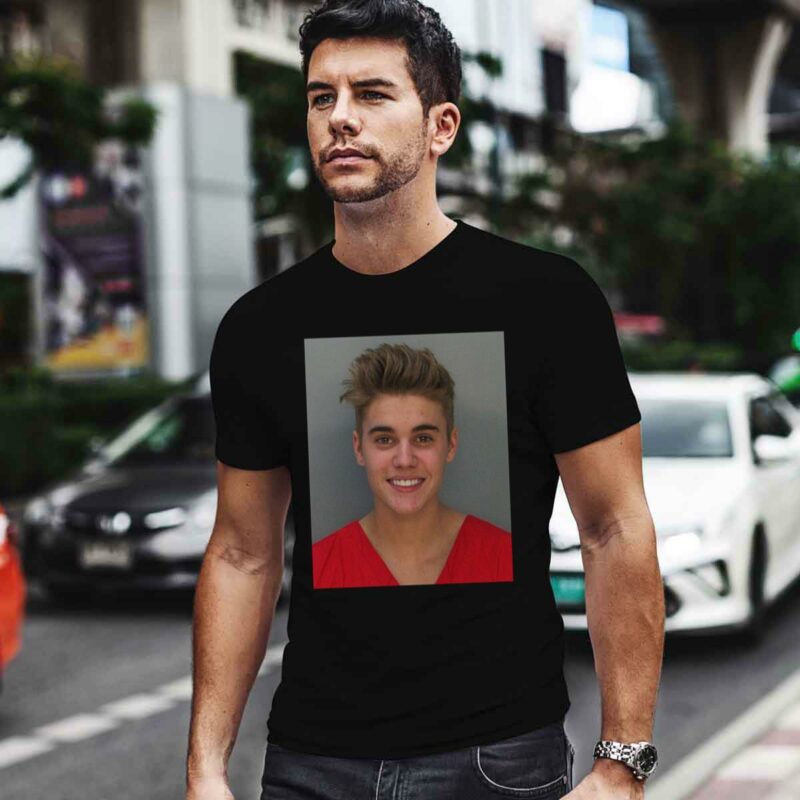 Justin Bieber Mugshot Singer 0 T Shirt