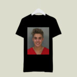 Justin Bieber Mugshot Singer 4 T Shirt