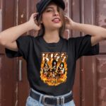 KISS End Of The Road World Tour 2021 Rock Band front 1 T Shirt