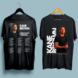 Kane Brown Blessed and Free Tour 2022 Front 4 T Shirt