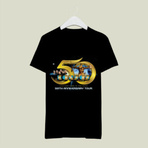 Kansas Band 50th Anniversary Tour 2023 front 4 T Shirt