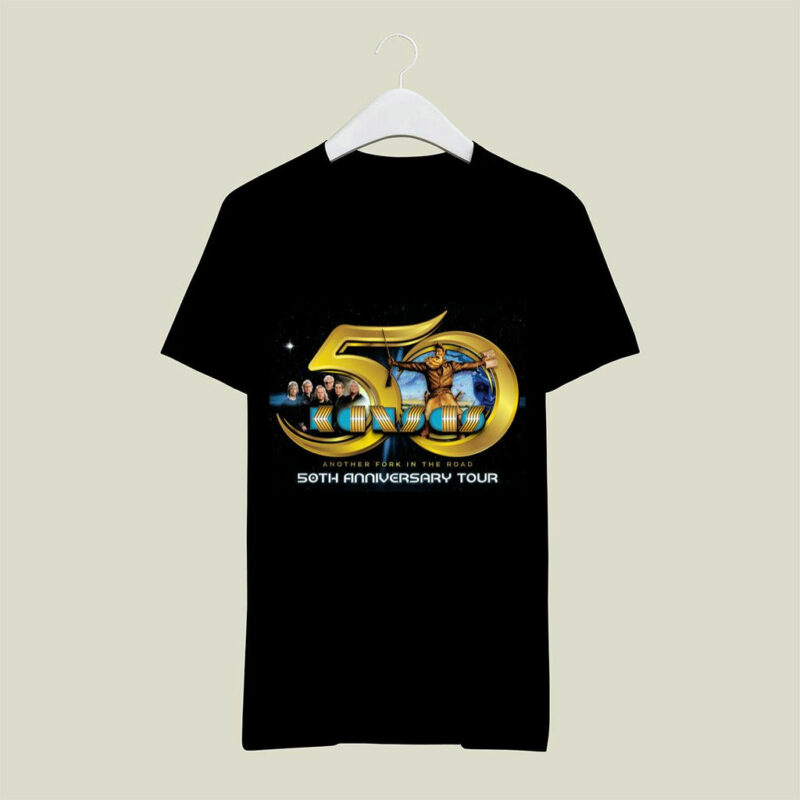 Kansas Band 50Th Anniversary Tour 2023 Front 4 T Shirt