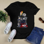 Kansas City Chiefs Jack Skellington Halloween 4 T Shirt