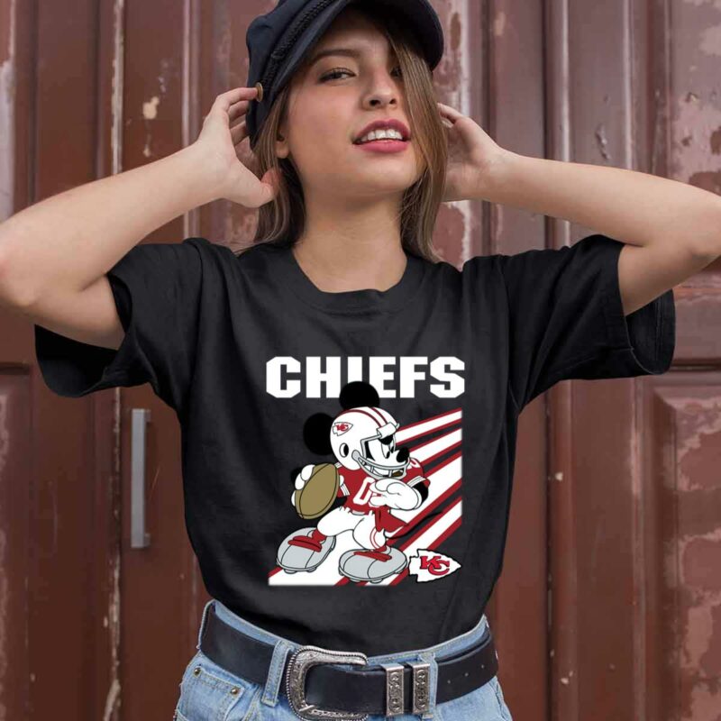 Kansas City Chiefs Mickey Mouse Disney 0 T Shirt