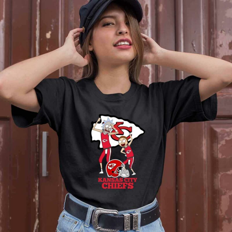 Kansas City Chiefs Rick And Morty Fan 0 T Shirt