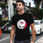 Kansas City Chiefs Your Face Football Fan Supporter Grateful Dead 1 T Shirt