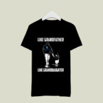 Kansas City Royals GrandFather Like GrandDaughter 3 T Shirt