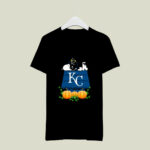 Kansas City Royals Snoopy Pumpkin House 3 T Shirt