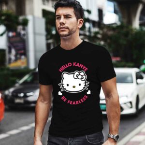 Kanye West Kitty Cat Hello Kanye Be Fearless 0 T Shirt