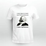 Karl Marx I Hate Capitalism Funny Grammar Revolutionary 4 T Shirt