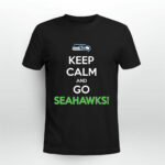 Keep Calm And Go Seattle Seahawks 4 T Shirt