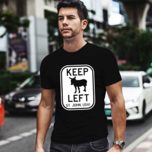 Keep Left St John Usvi Donkey 0 T Shirt