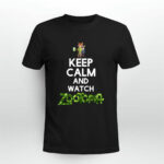 Keep calm and watch Zootopia funny in st Patrick day 2 T Shirt