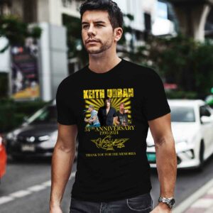 Keith Urban 34th Anniversary 1990 2024 Signature Thank You For The Memories 0 T Shirt