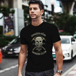 Khazad Dum Miners Club Middle Earth Lord Of The Rings The Hobbit 0 T Shirt