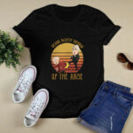 Kicking Bishop Brennan Up the Arse retro sunse 2 T Shirt