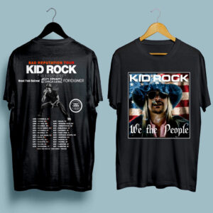 Kid Rock Singer Tour Music front 4 T Shirt