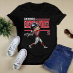 Kike Hernandez Enrique Hernandez Cartoon Wh 2 T Shirt