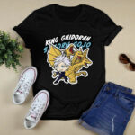 King Ghidorah x Satoru Gojo Godzilla x Jujutsu Kaisen Collab 2 T Shirt