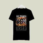 Kiss 50th Anniversary 1973 2023 Thank You For The Memories 3 T Shirt
