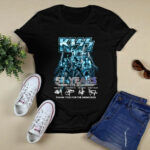 Kiss 51 Years Of 1973 2024 Thank You For The Memories 3 T Shirt