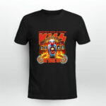 Kiss Band 1998 Psycho Circus Tour Concer 3 T Shirt