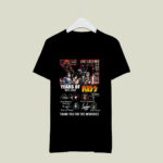 Kiss Band 50 Years Of 1973 2023 Thank You For The Memories 3 T Shirt