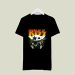 Kiss Star Wars Baby Yoda Hug Guitar 3 T Shirt
