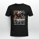 Kiss band 50th Anniversary 1973 2023 4 T Shirt