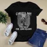 Knight Templar Men Warrior Careful Im Old For Good Reason 4 T Shirt