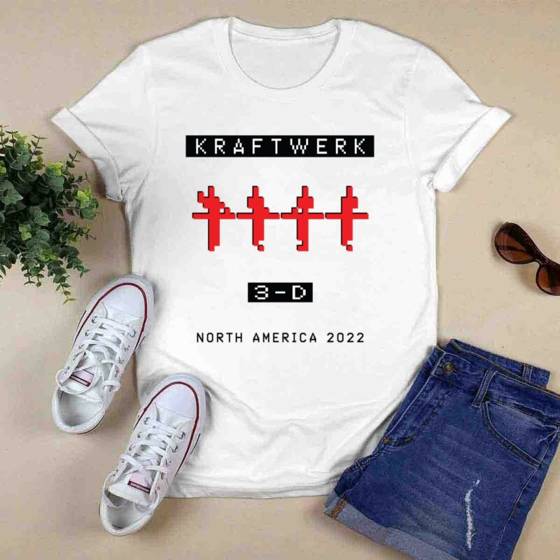 Kraftwerk 3 D North America Tour Dates For 2022 0 T Shirt