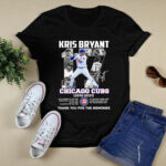 Kris Bryant 17 Chicago Cubs thank you for the memories 2 T Shirt